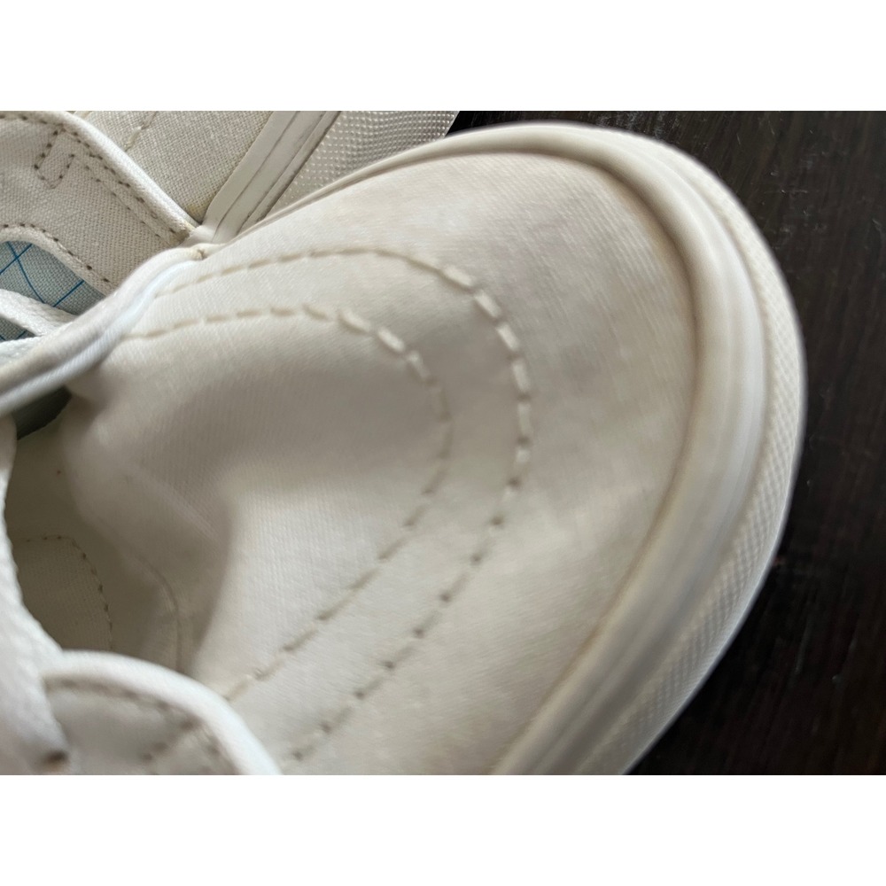 Vans Sk8-Hi Save Our Planet World Map White High Top Sneakers Womens 9 Mens 7.5 - Picture 8 of 10